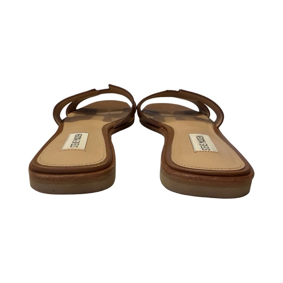 Steve Madden Hadyn Cognac Leather Sandals - Picture 4 of 5